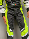 Tuta kart Be Race Personalizzata 100% estiva o invernale con loghi sponsor nome bandiera